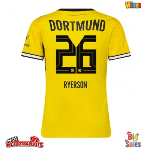 Borussia Dortmund Julian Ryerson #26 Replica Home Stadium Shirt for Women 2026-27 Short Sleeve
